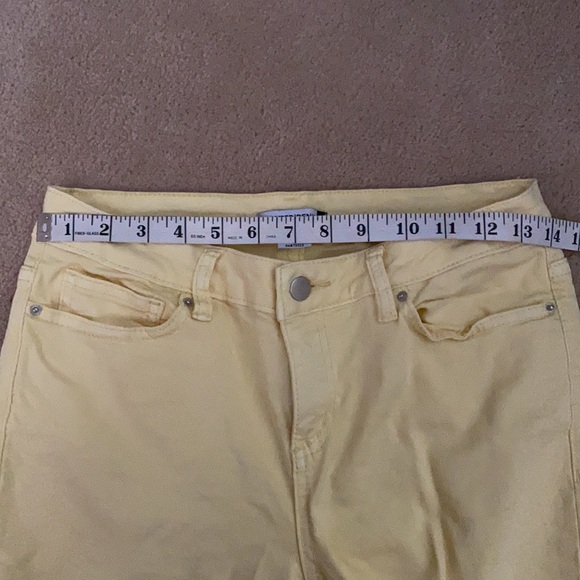 Revamped Yellow Distressed Jeans - Picture 5 of 6